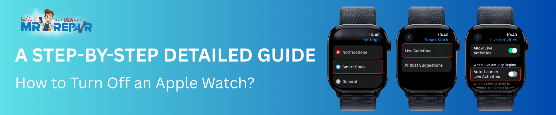 How to Turn Off Apple Watch?
