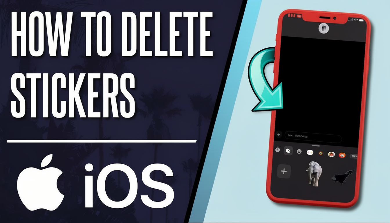How to Delete Stickers on iPhone?