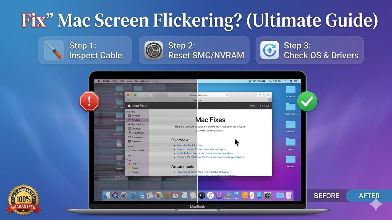 MacBook Pro screen flicker