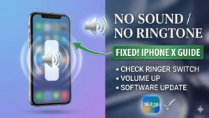No Sound on iPhone