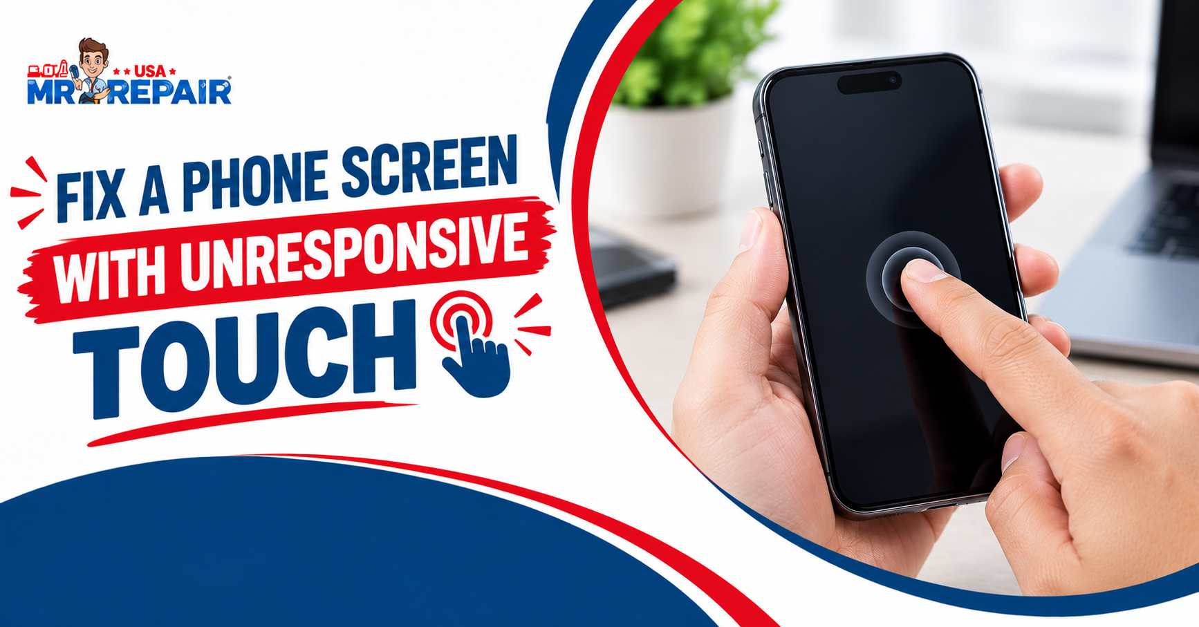 fix a phone screen with unresponsive touch
