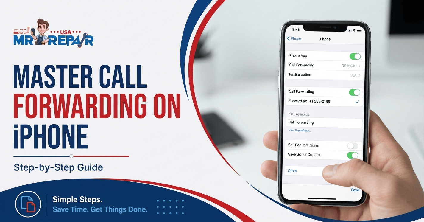 forwarding on an iPhone