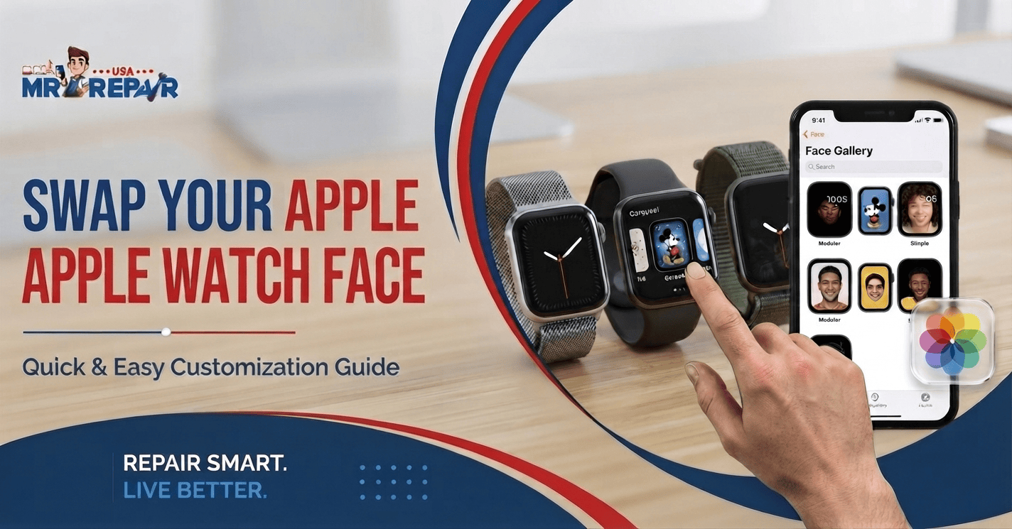 face on the Apple Watch
