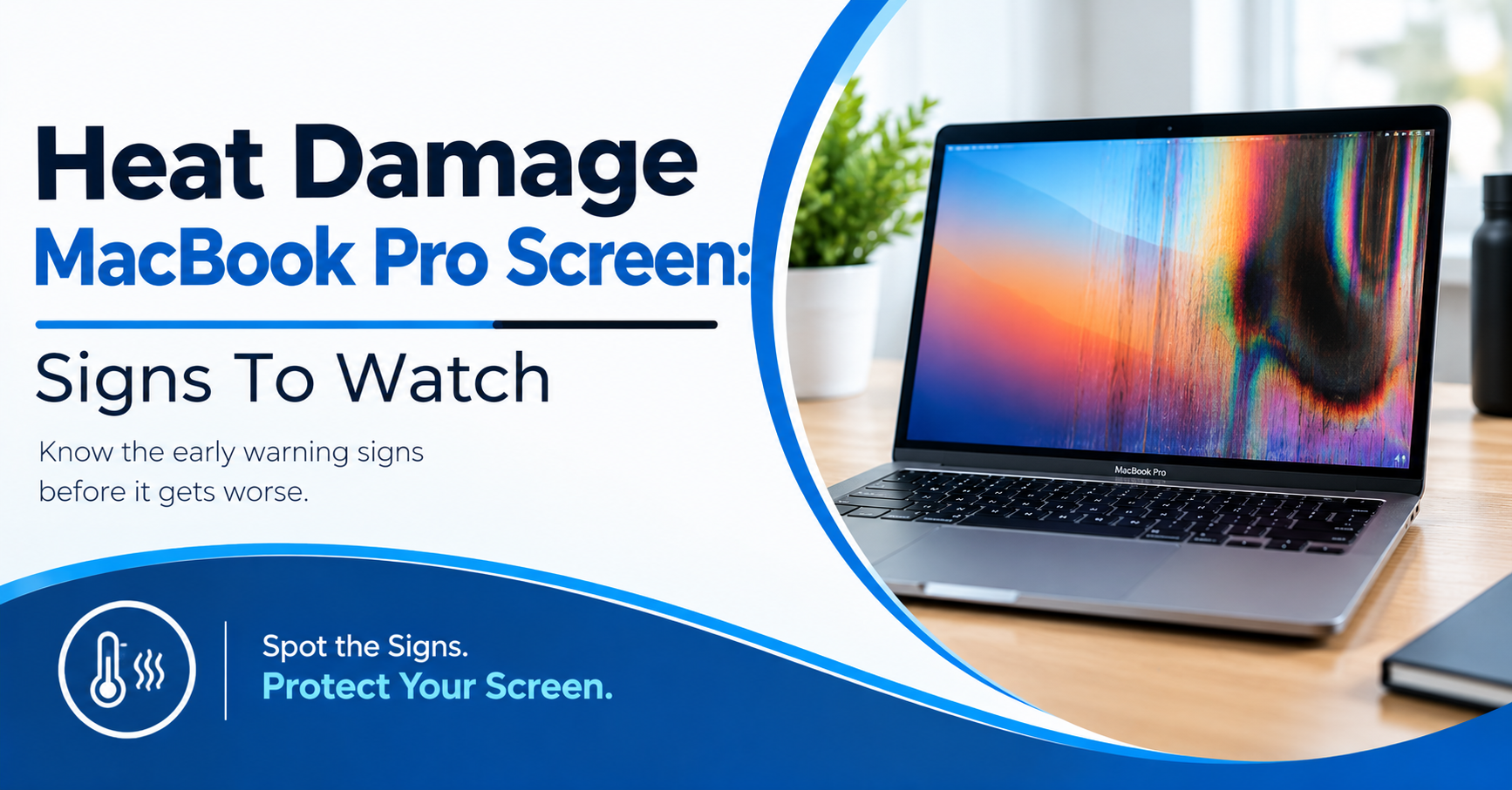 Heat Damage MacBook Pro Screen