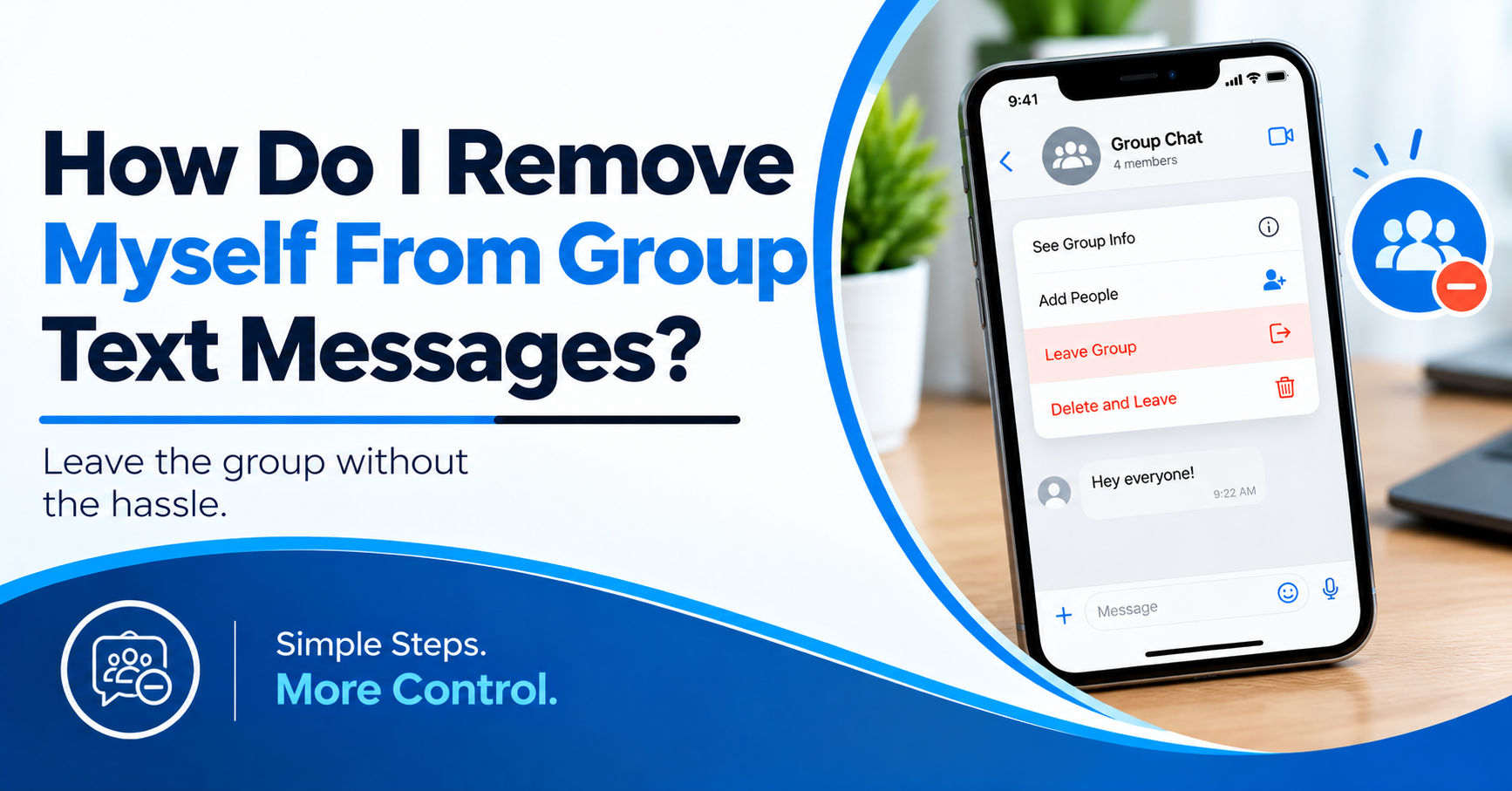 Remove Myself From Group