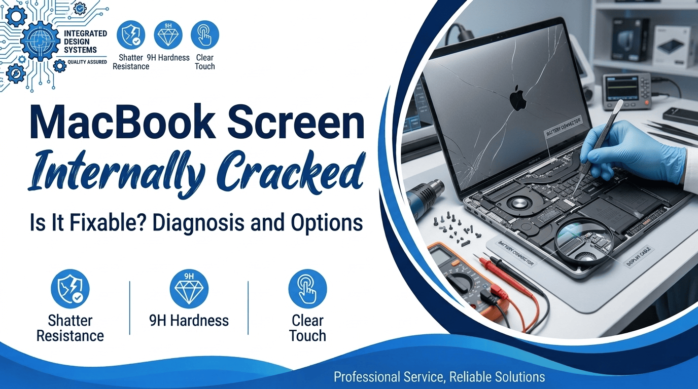 MacBook Screen Internally Cracked: Causes & Fixes 