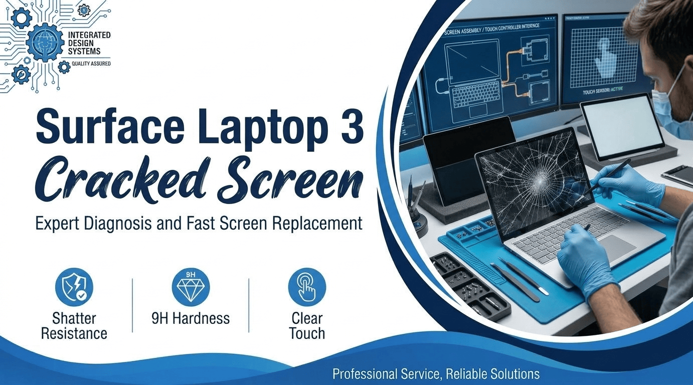 Surface Laptop 3 Cracked Screen